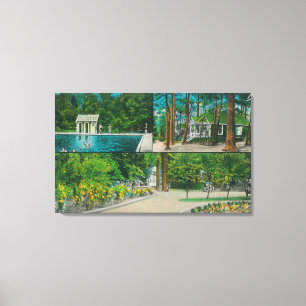 Lienzo Vista de Crag View ResortCastella, CA