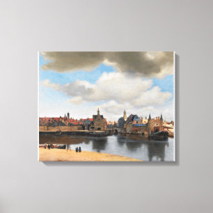 Lienzo Vista de Delft Vermeer