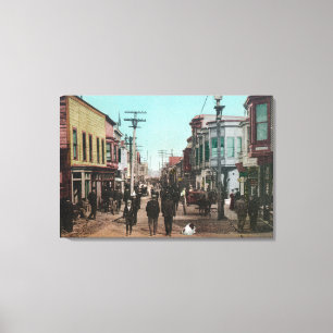 Lienzo Vista de Front StreetNome, AK