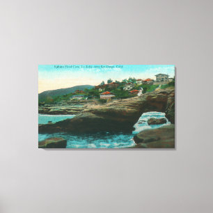 Lienzo Vista de la cabeza CaveLa Jolla, CA de la esfinge