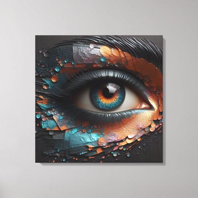 Lienzo Vista de la elegancia - Magia de la IA (Anverso)