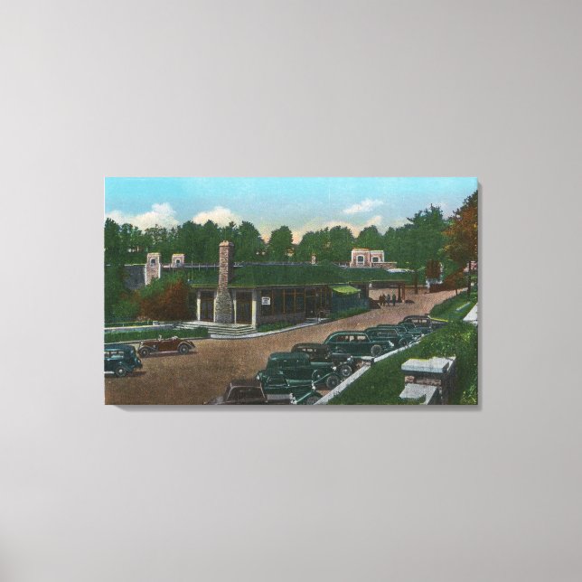 Lienzo Vista de la entrada de masas utilizables (Anverso)