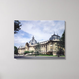 Lienzo Vista de la fachada del Petit Palais