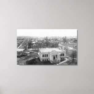Lienzo Vista de la fotografía de Medford, de Oregon y de