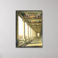 Vista de la Loggia de la 3ª planta del Vaticano, c