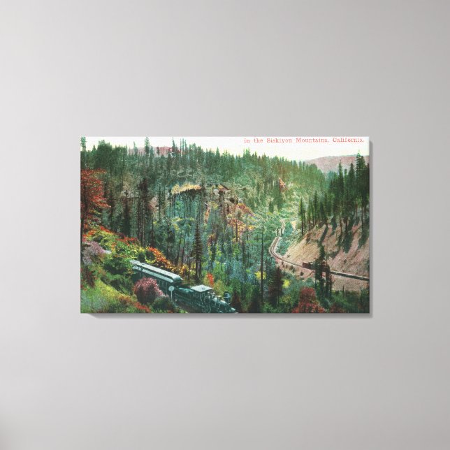 Lienzo Vista de la Loop Ferroviaria (Anverso)