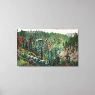 Lienzo Vista de la Loop Ferroviaria