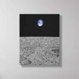 Lienzo Vista de la Tierra desde la Luna