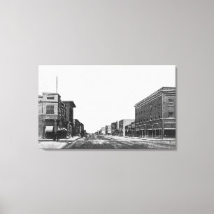 Lienzo Vista de las principales callesCascadas gemelas, I