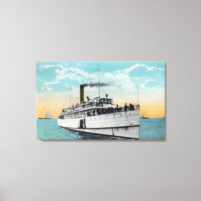 Lienzo Vista de las típicas dunas de arena de Cape Cod (Anverso)