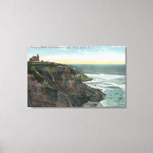 Lienzo Vista de los Bluffs en Mohegan y el sudeste