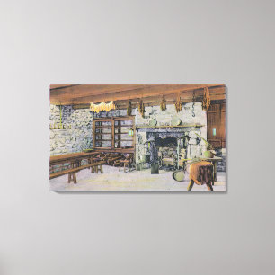 Lienzo Vista de los céspedes del desfile