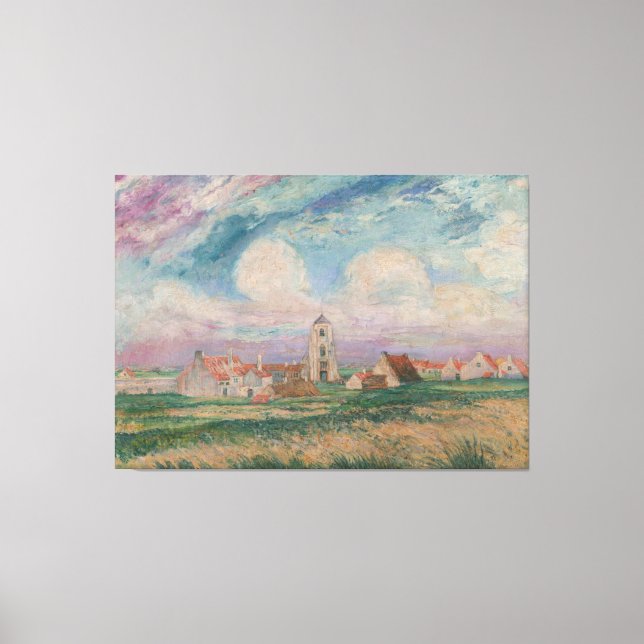 Lienzo Vista de Mariakerke (Anverso)