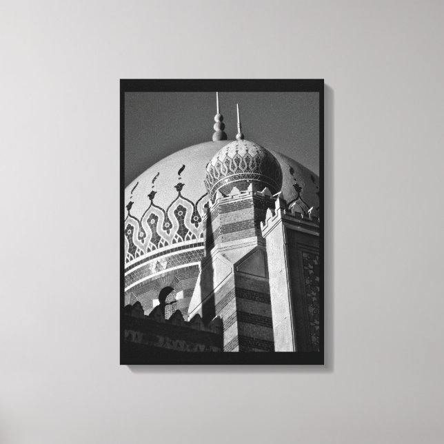 Lienzo Vista de mezquita (Anverso)