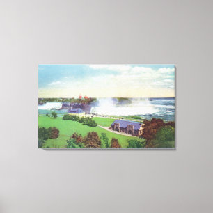 Lienzo Vista de Niagara Falls de la impulsión de Oakes