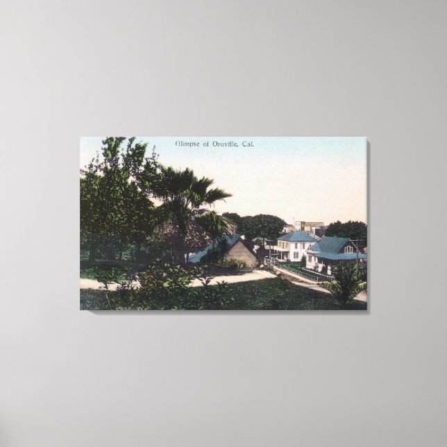 Lienzo Vista de Oroville ResidencesOroville, CA (Anverso)