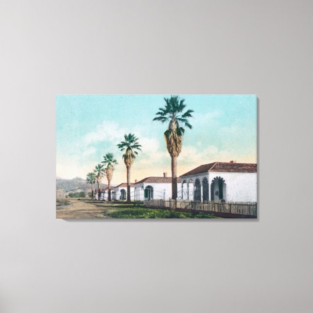 Lienzo Vista de Palm RowCalistoga, CA (Anverso)