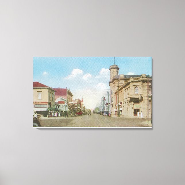 Lienzo Vista de Park StreetAlameda, CA (Anverso)