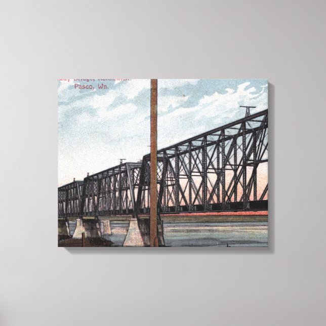 Lienzo Vista de puente del Pacífico Norte (Anverso)