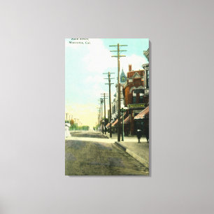 Lienzo Vista de StreetMonrovia principal, CA