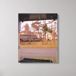 Lienzo Vista de Tabernáculo desde el Porche - Viñedo de M