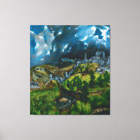 Vista de Toledo por El Greco (1599)