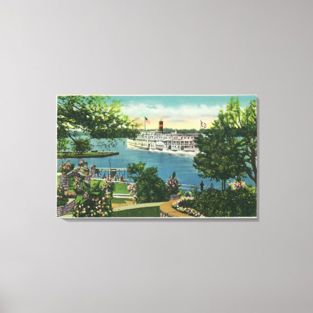 Lienzo Vista de Toronto Steamer (Anverso)