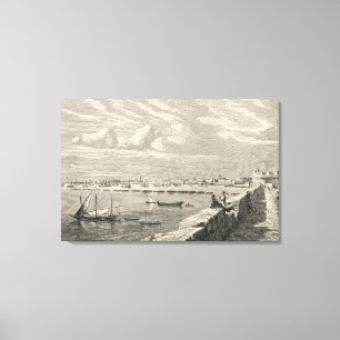 Lienzo Vista de Trípoli