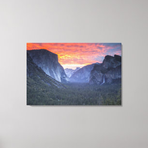 Lienzo Vista de Túnel Yosemite