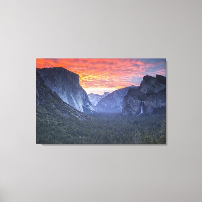 Lienzo Vista de Túnel Yosemite (Anverso)