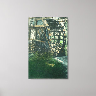 Lienzo Vista de un agua WheelRedding, CA