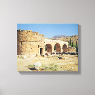 Lienzo Vista de un arco triunfal