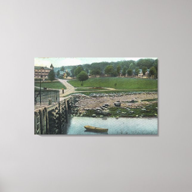 Lienzo Vista de un campo (Anverso)