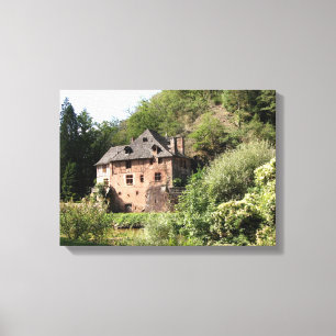 Lienzo Vista de una casa señorial (foto)