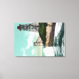 Lienzo Vista de una onda MotorSanta Cruz, CA