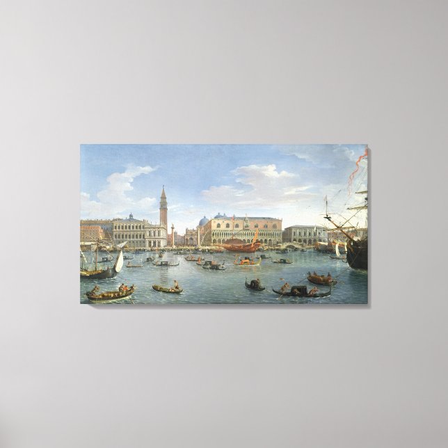 Lienzo Vista de Venecia desde la isla de San Giorgio, 169 (Anverso)