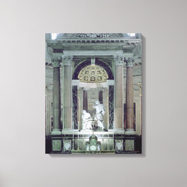 Lienzo Vista del Altar (Anverso)