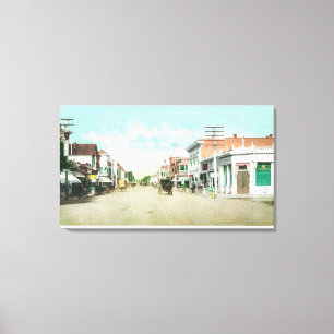 Lienzo Vista del alto de AvenuePalo de la universidad, CA