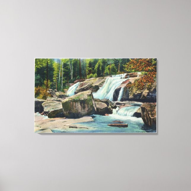 Lienzo Vista del baño de Diana (Anverso)