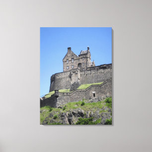 Lienzo Vista del Castillo de Edimburgo, Edimburgo, Escoci