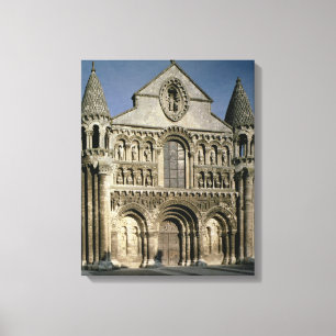 Lienzo Vista del frente del oeste (foto)