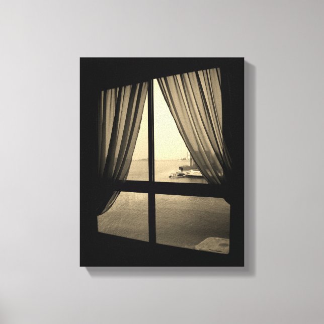 Lienzo Vista del Golfo Pérsico (Anverso)