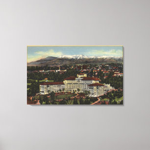Lienzo Vista del hotel de Huntington