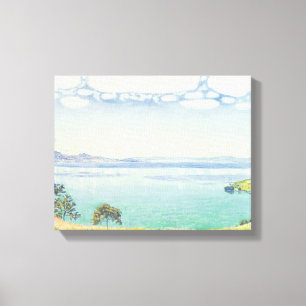 Lienzo Vista del lago Leman de Chexbres, 1905