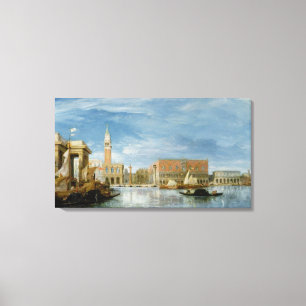 Lienzo Vista del Molo y del Palazzo Ducale