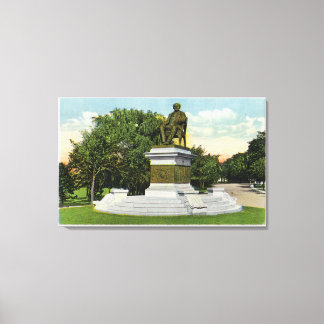 Lienzo Vista del parque costero del monumento P T Barnum