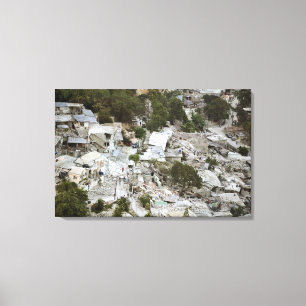 Lienzo Vista del Port-au-Prince, Haití