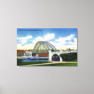 Lienzo Vista del puente de Notre Dame