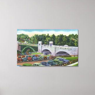 Lienzo Vista del puente Hwy Route 9 de Estados Unidos