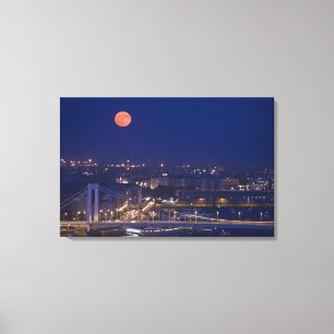 Lienzo Vista desde el Bastión de los Pescadores junto a 